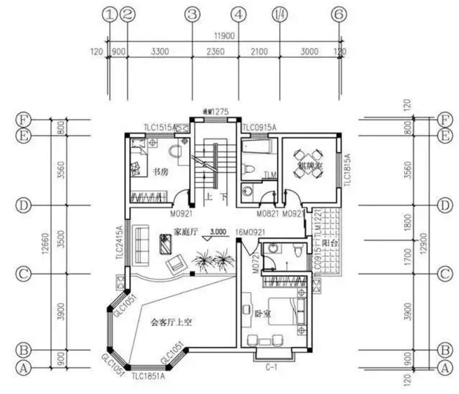 深圳睿婕鋼結構建筑推薦480平米三層別墅-帶設計圖(圖6) 深圳睿婕鋼結構建筑推薦480平米三層別墅-帶設計圖(圖6)