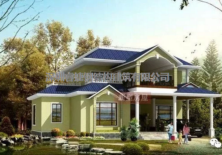 五套鄉(xiāng)間別墅小戶型，2層5臥室?guī)к噹欤壗?jīng)濟實惠（帶設(shè)計圖）(圖4)