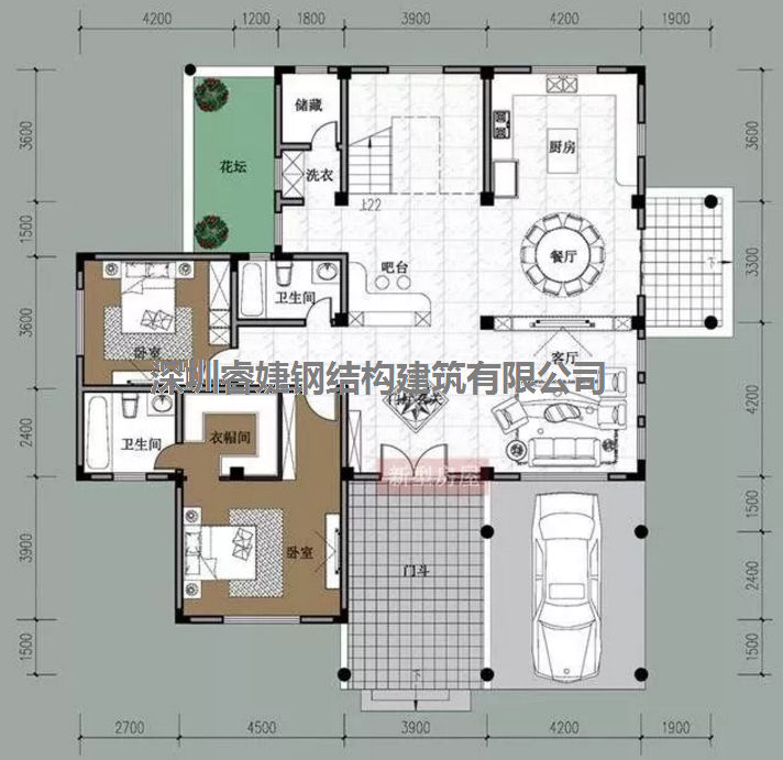 五套鄉(xiāng)間別墅小戶型，2層5臥室?guī)к噹欤壗?jīng)濟實惠（帶設(shè)計圖）(圖5)