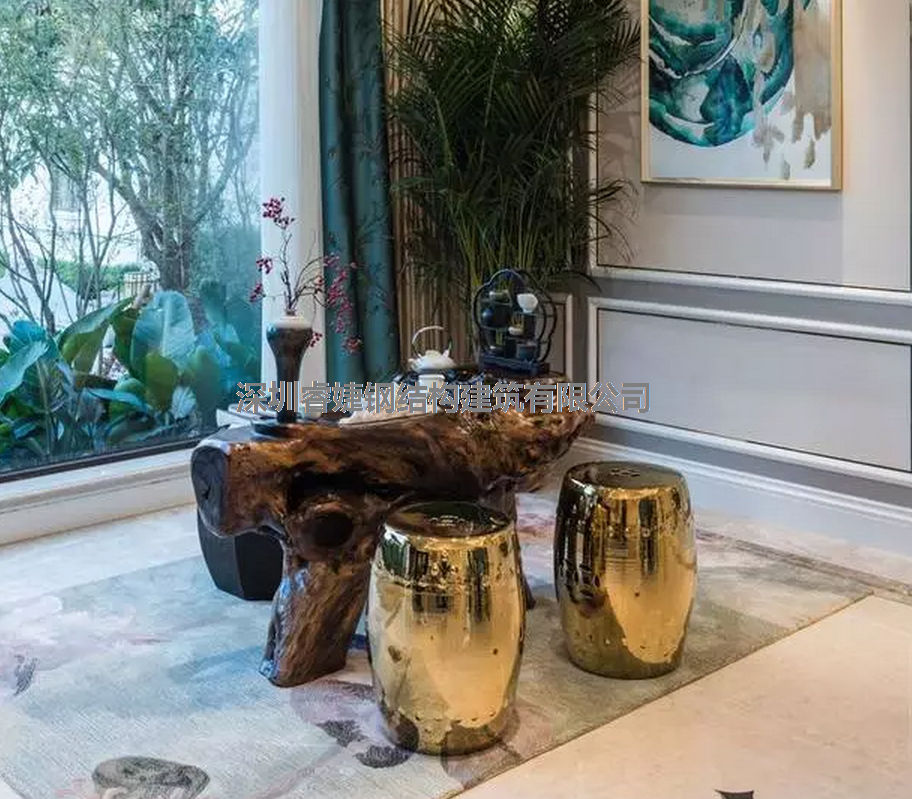 輕鋼別墅裝修:320平現代輕奢別墅,留存童真的回憶(圖4) 輕鋼別墅裝修:320平現代輕奢別墅,留存童真的回憶(圖4)