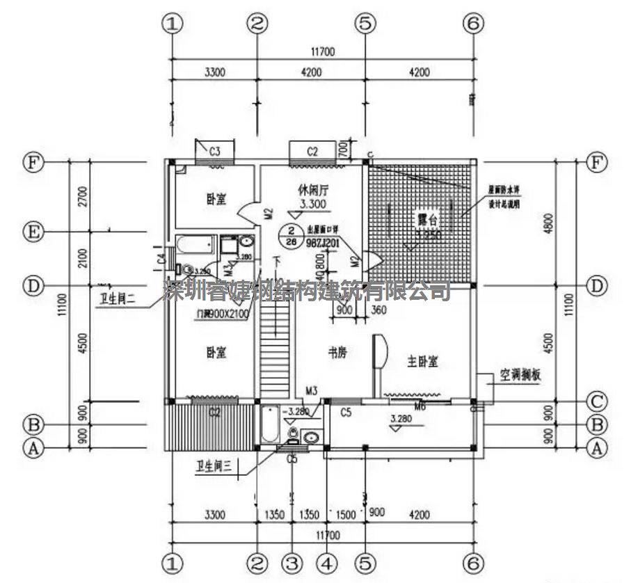 鄉(xiāng)村業(yè)主自建兩層輕鋼別墅，造價才40多萬，引來全村人的關(guān)注(圖3)