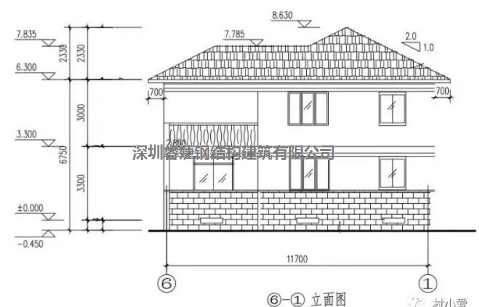 鄉(xiāng)村業(yè)主自建兩層輕鋼別墅，造價才40多萬，引來全村人的關(guān)注(圖5)