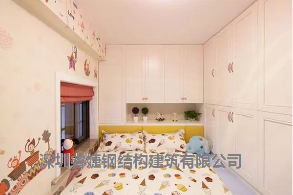 睿婕輕鋼別墅288平美式風(fēng)格裝修，別墅里秋千上的浪漫！(圖6)