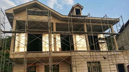 傳統磚混房加建輕鋼別墅的華麗變身記(圖3) 傳統磚混房加建輕鋼別墅的華麗變身記(圖3)