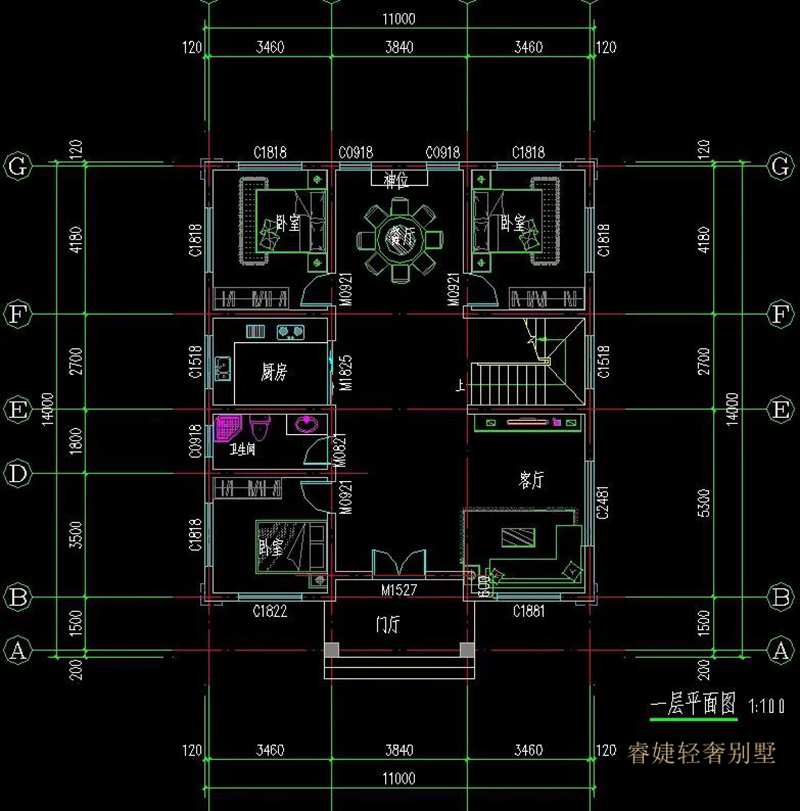宅基地小，不用怕，四世同堂的戶型來了！(圖4)