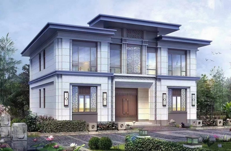 這些農(nóng)村最實(shí)用的二層輕鋼別墅圖，主體造價(jià)30萬左右建好，有圖有真相(圖2)